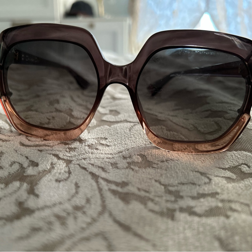 Christian Dior oversized gradient sunglasses